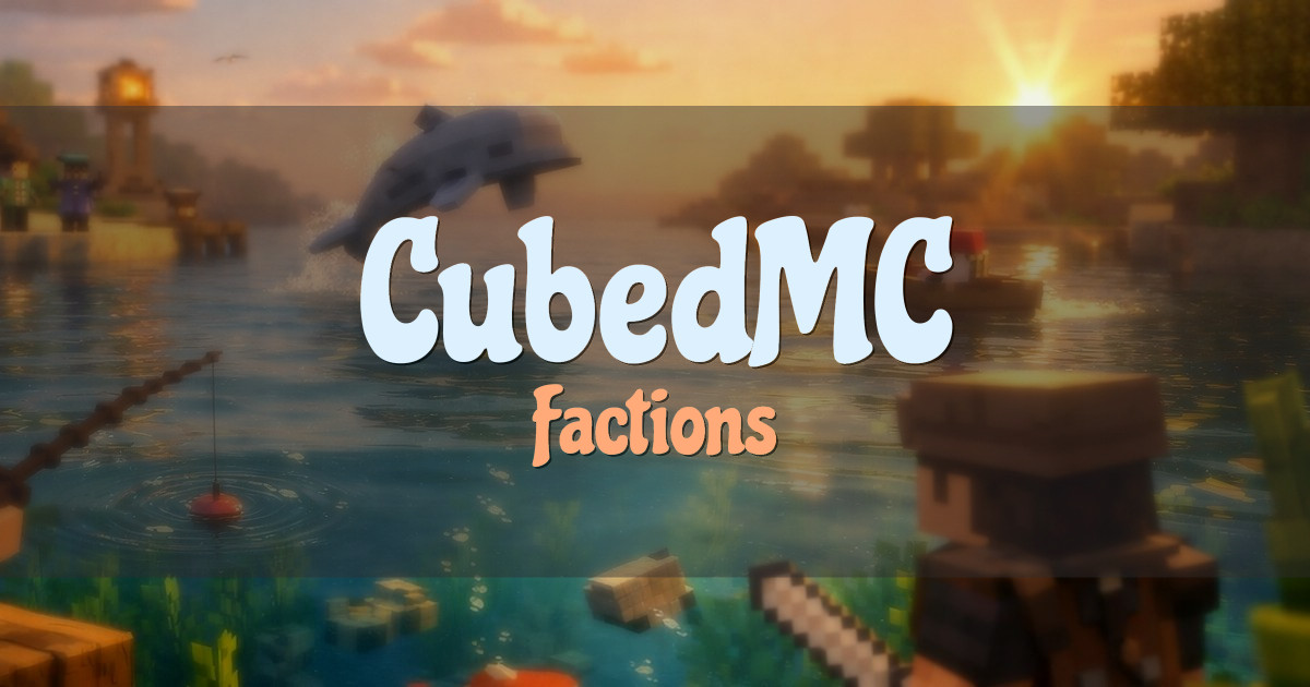 CubedMC Factions Minecraft server
