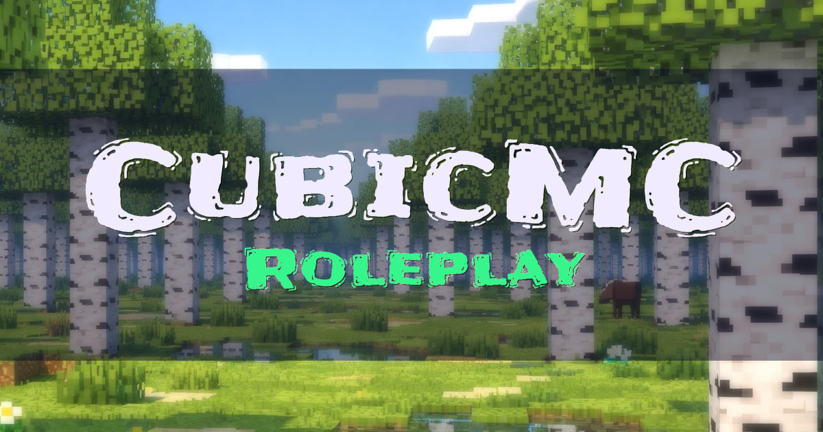 CubicMC Roleplay Minecraft server