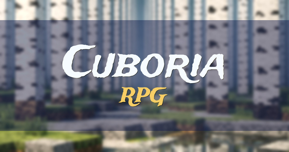 Cuboria RPG Minecraft server