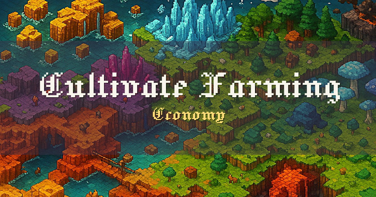 Cultivate Farming Economy Minecraft server