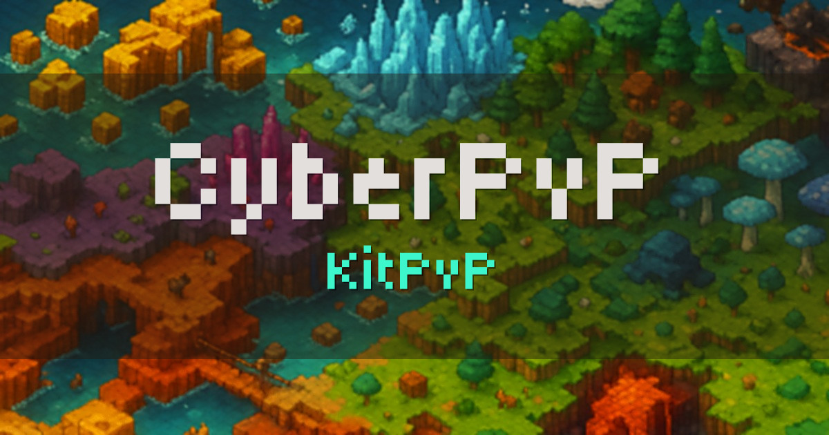 CyberPvP KitPvP Minecraft server