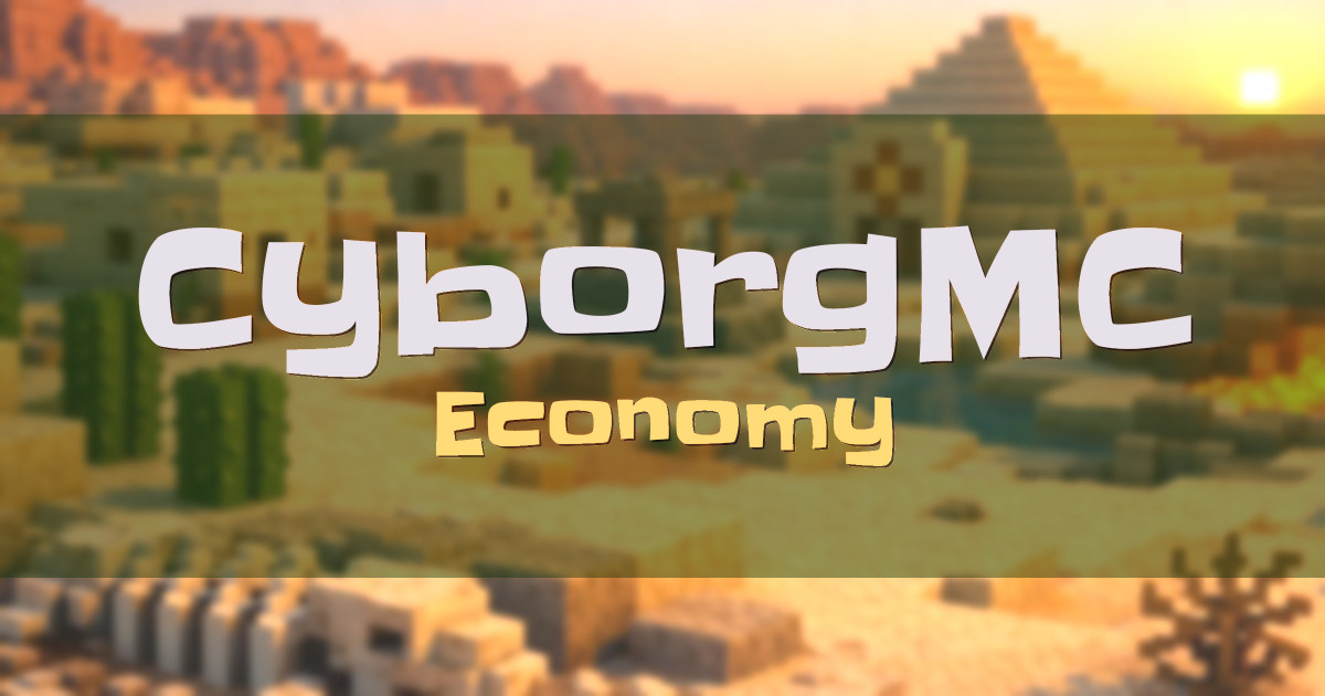 CyborgMC Economy Minecraft server