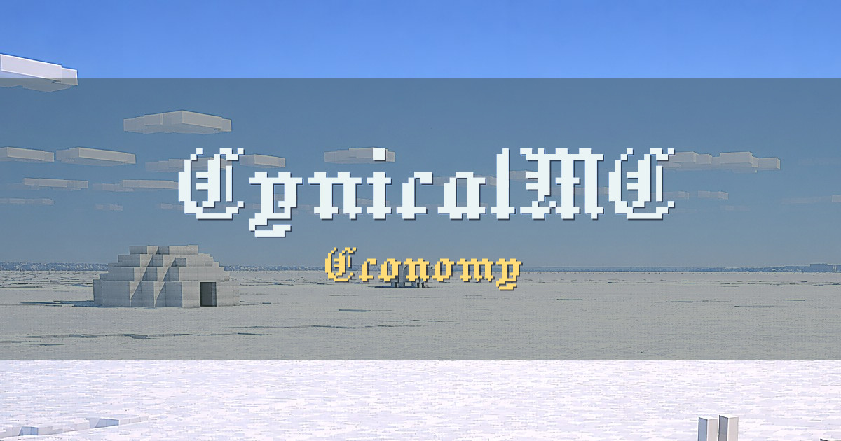 CynicalMC Economy Minecraft server