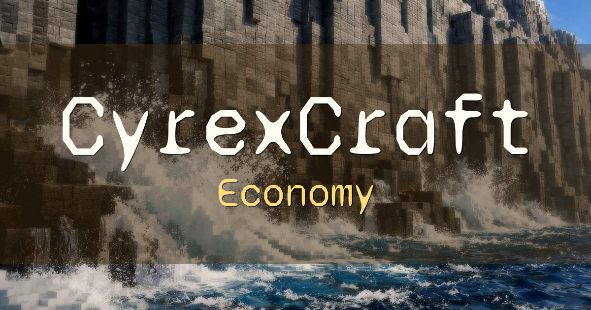 CyrexCraft Economy Minecraft server