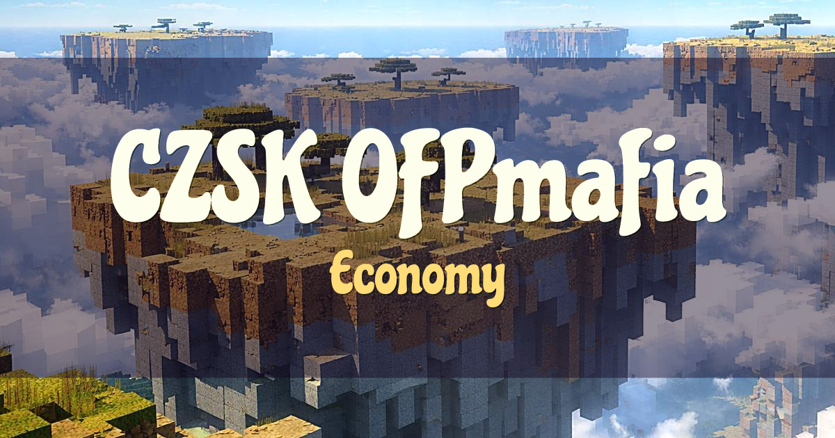 CZSK OFPmafia Community server Economy Minecraft server