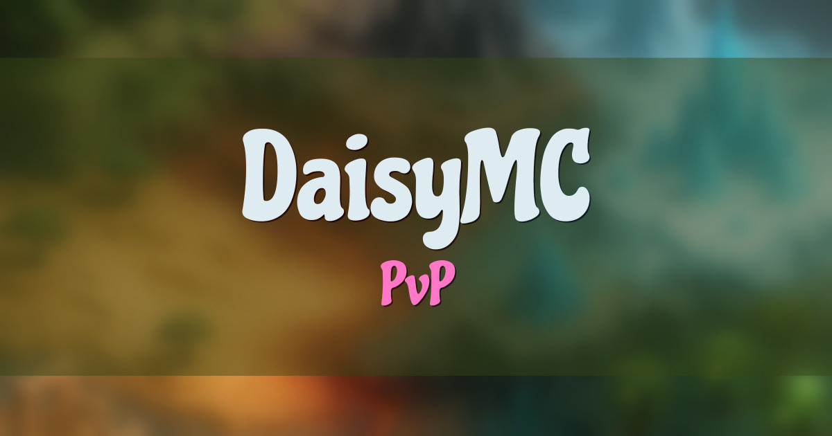 DaisyMC PvP Minecraft server