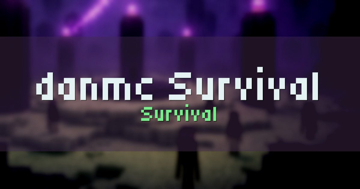 danmc Survival Minecraft server