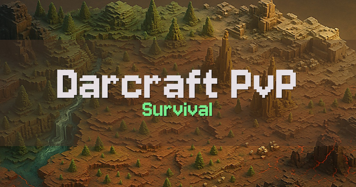 Darcraft PvP Survival Minecraft server