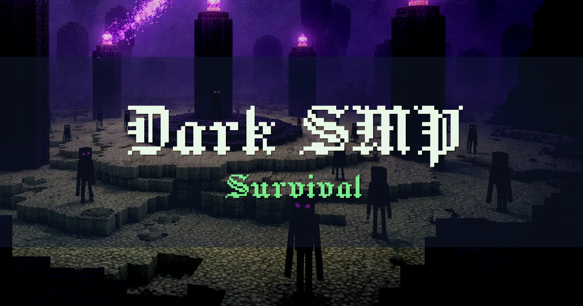 Dark SMP Survival Minecraft server