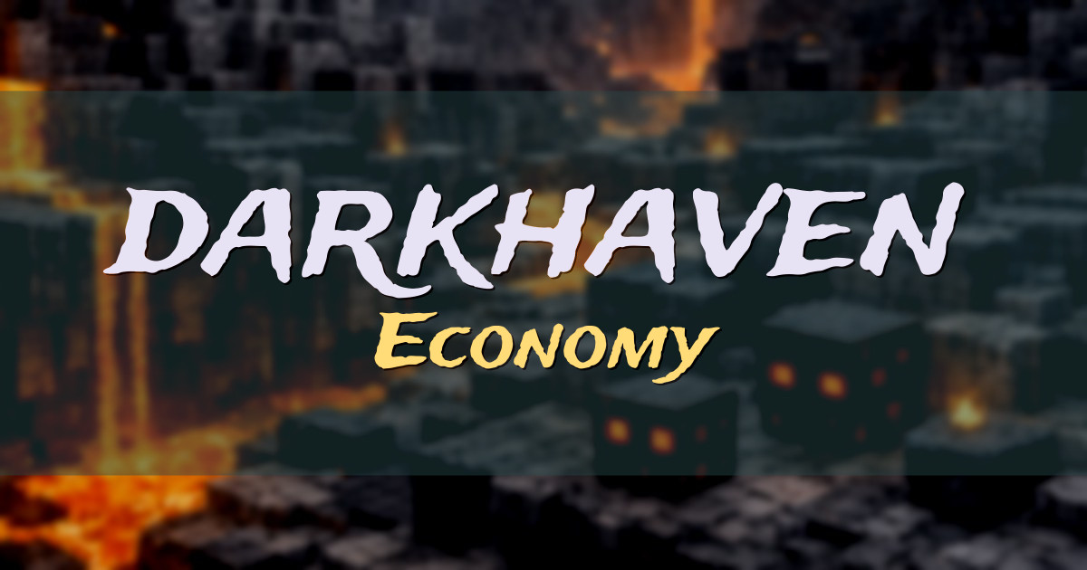 darkhaven Economy Minecraft server