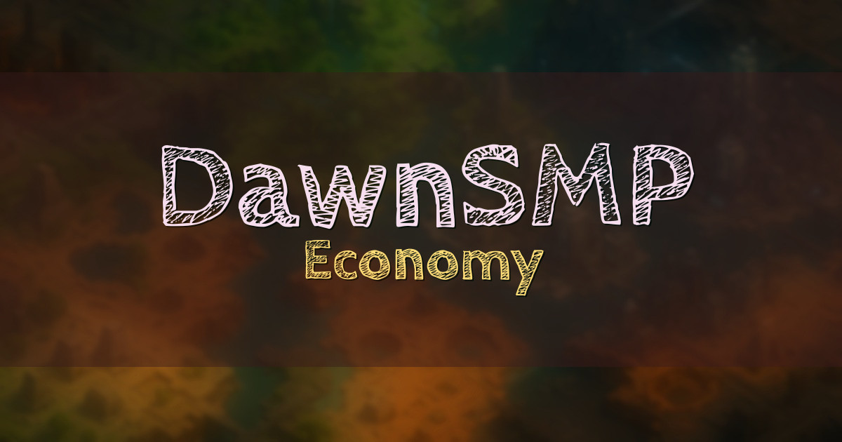 DawnSMP Economy Minecraft server