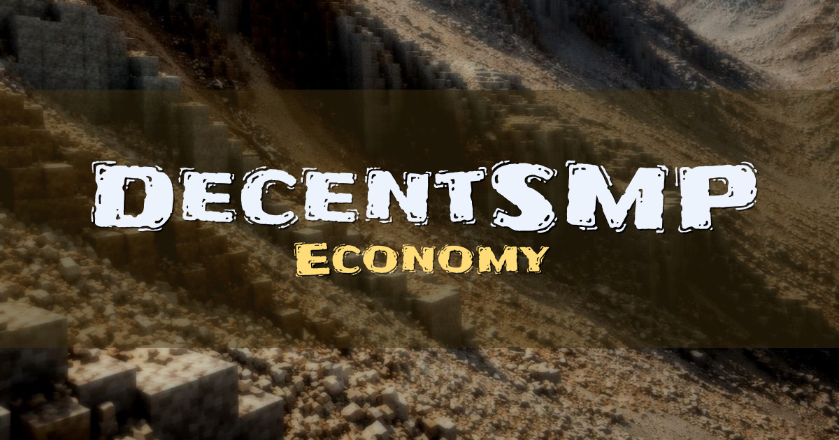 DecentSMP Economy Minecraft server