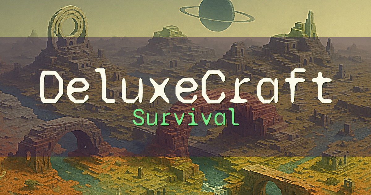 DeluxeCraft Survival Minecraft server
