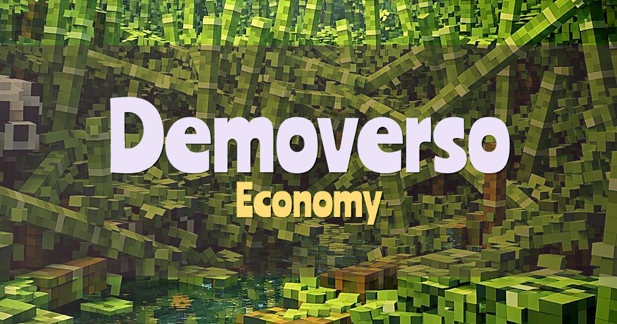 Demoverso Economy Minecraft server
