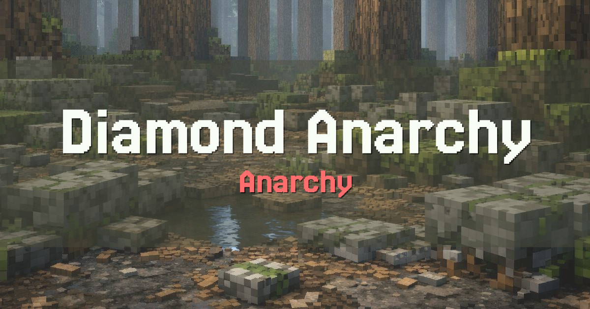 Diamond Anarchy PvP Minecraft server