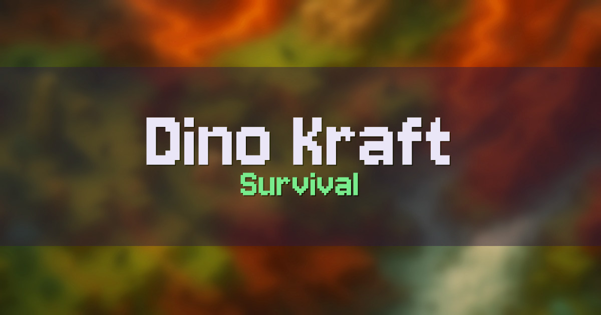 Dino Kraft Survival Minecraft server