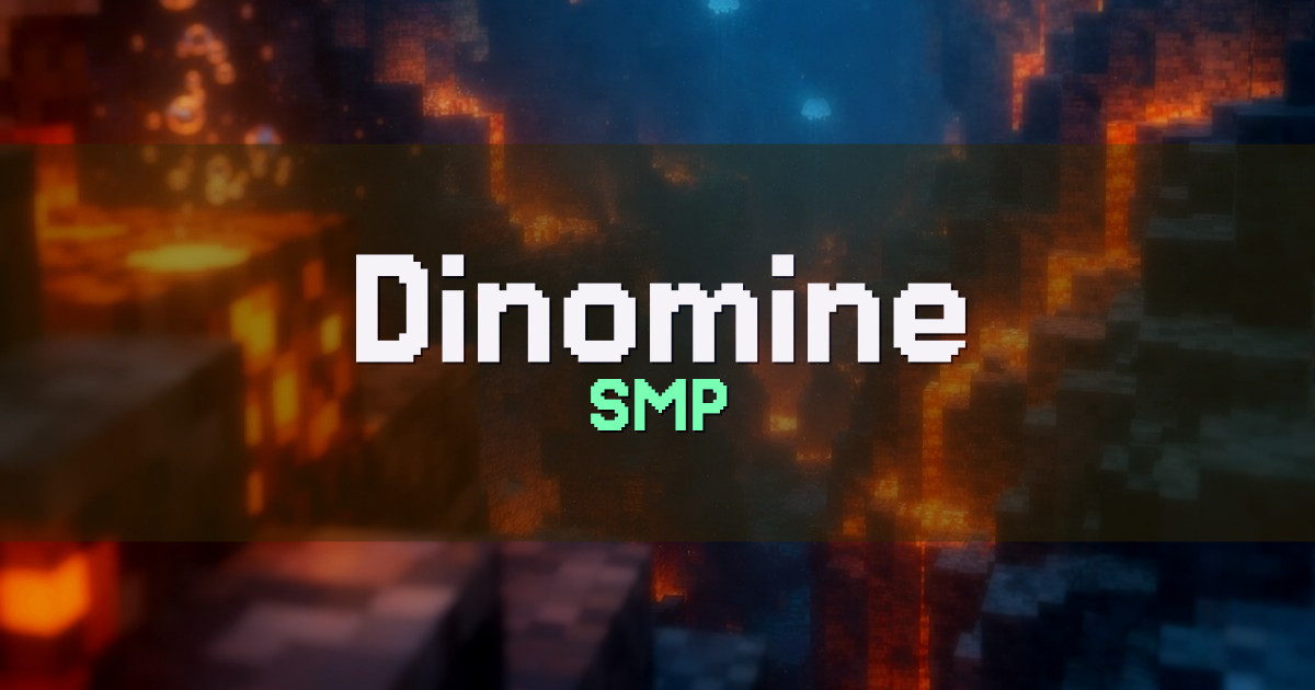 Dinomine SMP Minecraft server