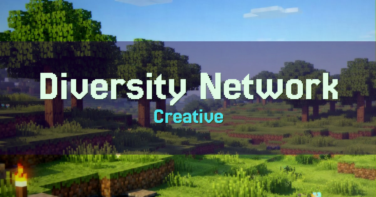 Diversity Network Creative Minecraft server