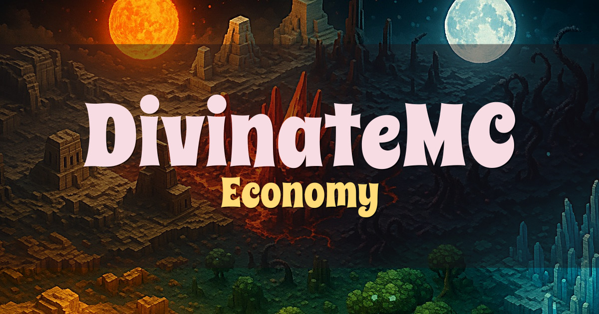 DivinateMC Economy Minecraft server