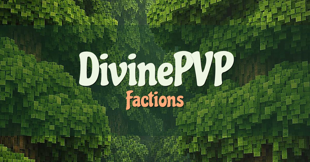 DivinePVP Factions Minecraft server