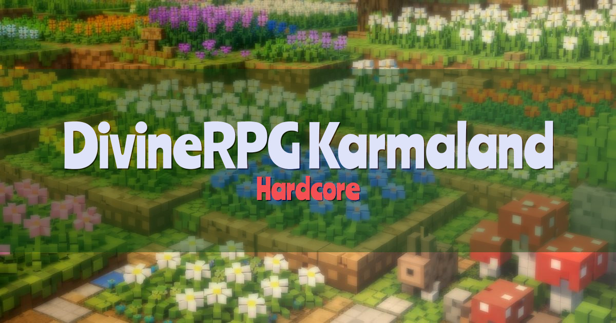 DivineRPG (Karmaland Mods) Hardcore Minecraft server