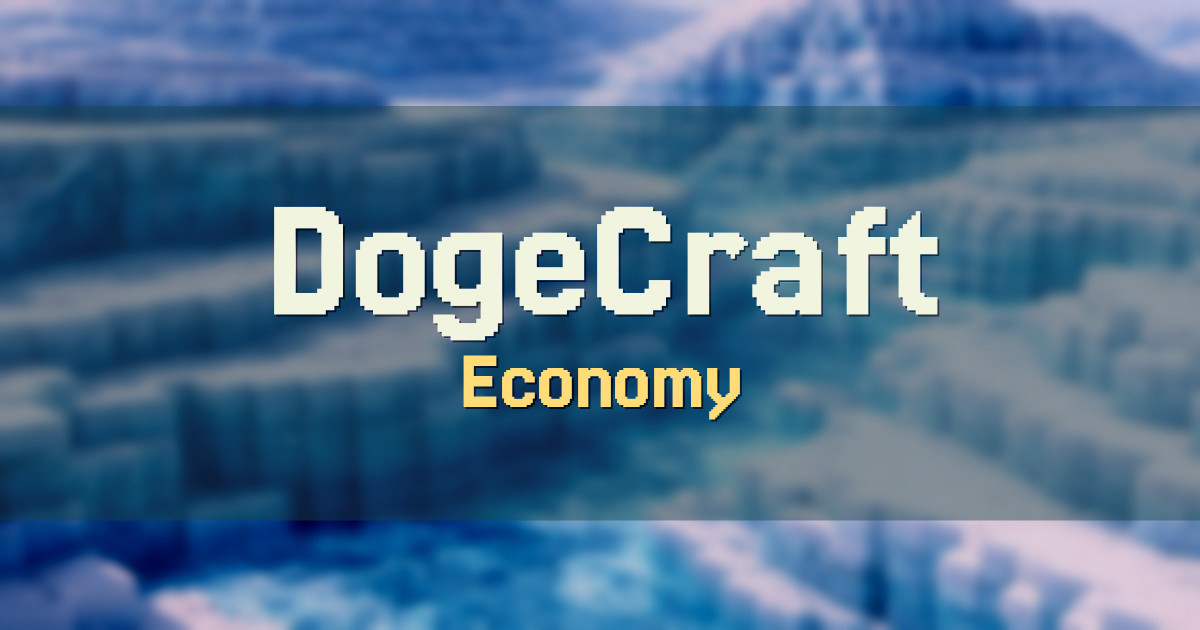 DogeCraft Economy Minecraft server