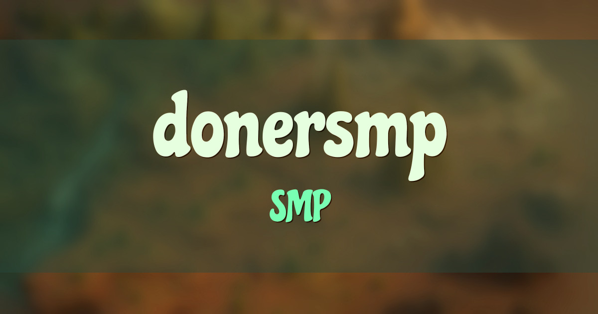 donersmp Minecraft server