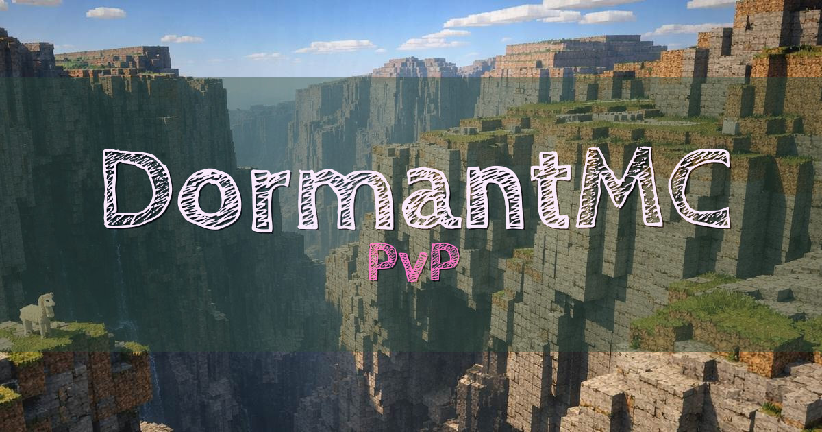 DormantMC PvP Minecraft server