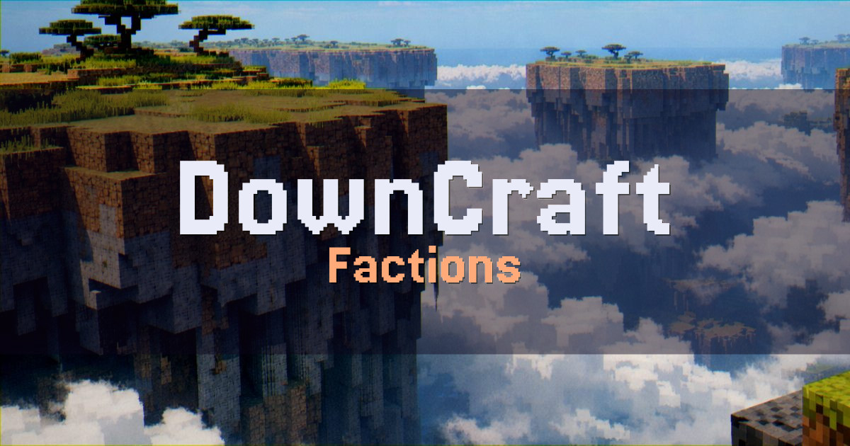 DownCraft Factions Minecraft server