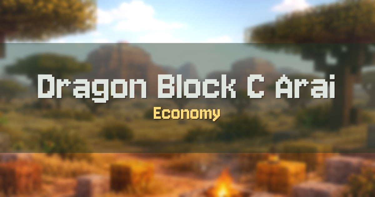 Dragon Block C Arai Craft Economy Minecraft server