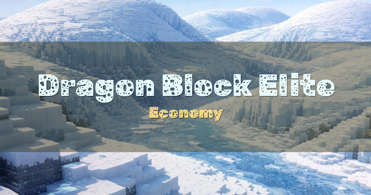 Dragon Block Elite Economy Minecraft server