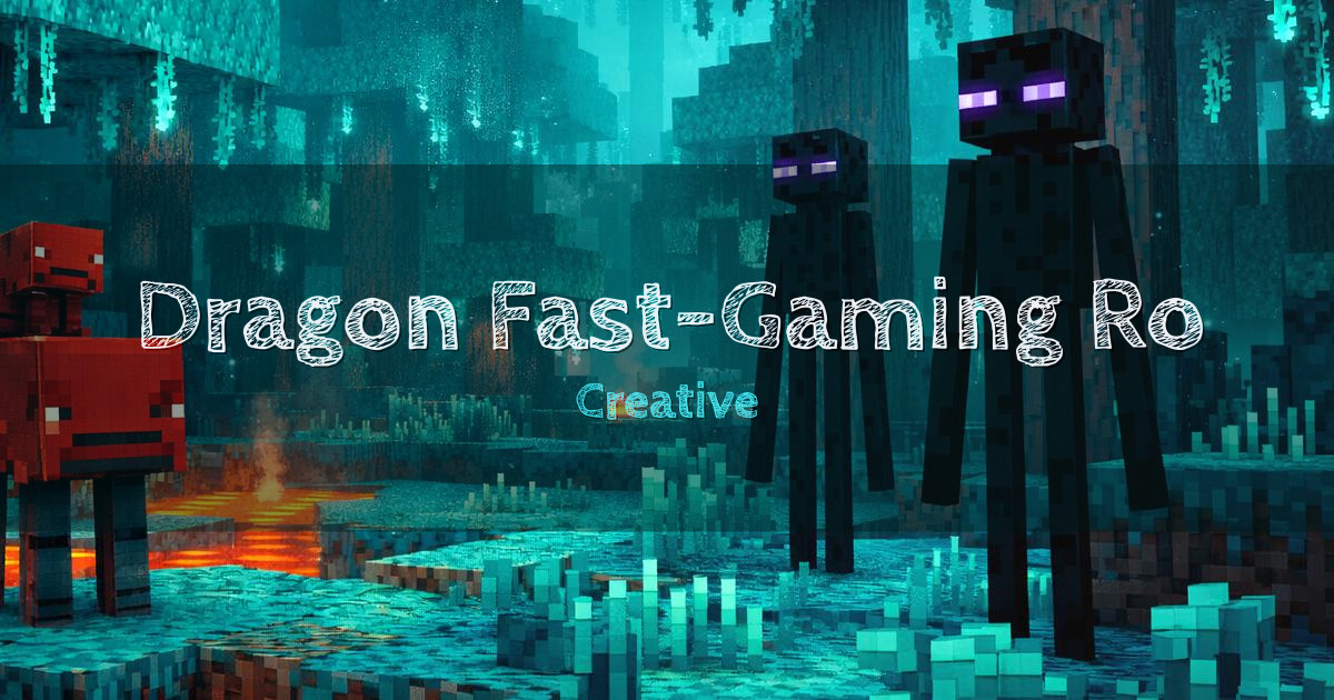 Dragon.Fast-Gaming.Ro Creative Minecraft server