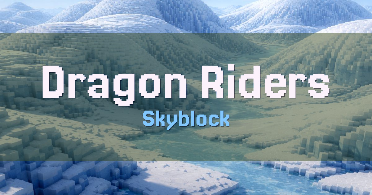 Dragon Riders Skyblock Minecraft server