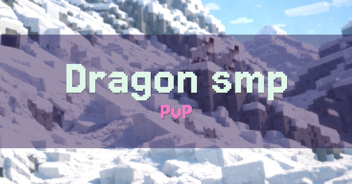 Dragon smp PvP Minecraft server