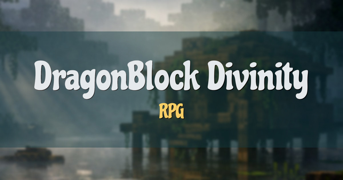 DragonBlock Divinity RPG Minecraft server