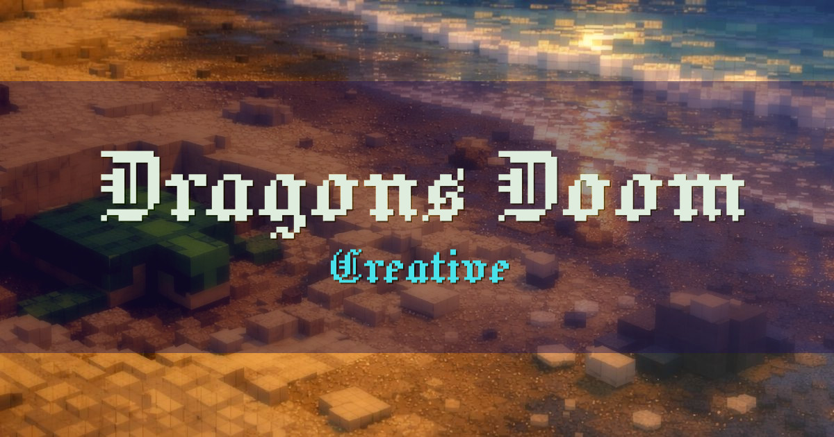 Dragons Doom Creative Minecraft server