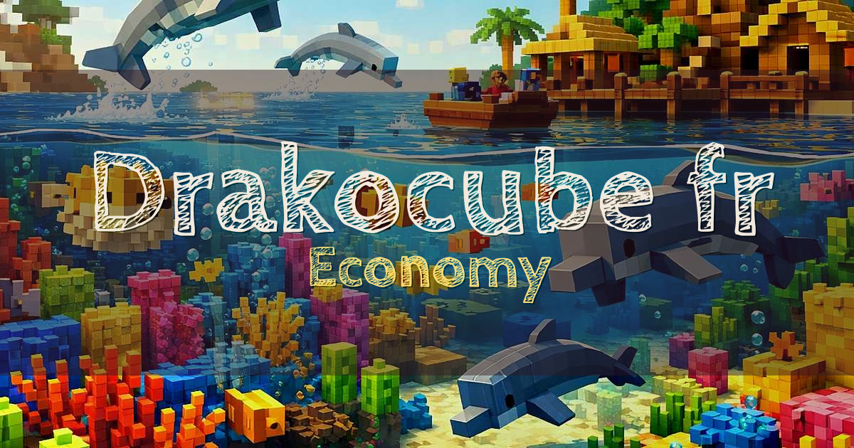 Drakocube.fr Economy Minecraft server
