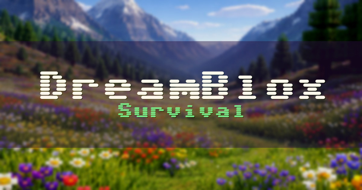 DreamBlox Survival Minecraft server
