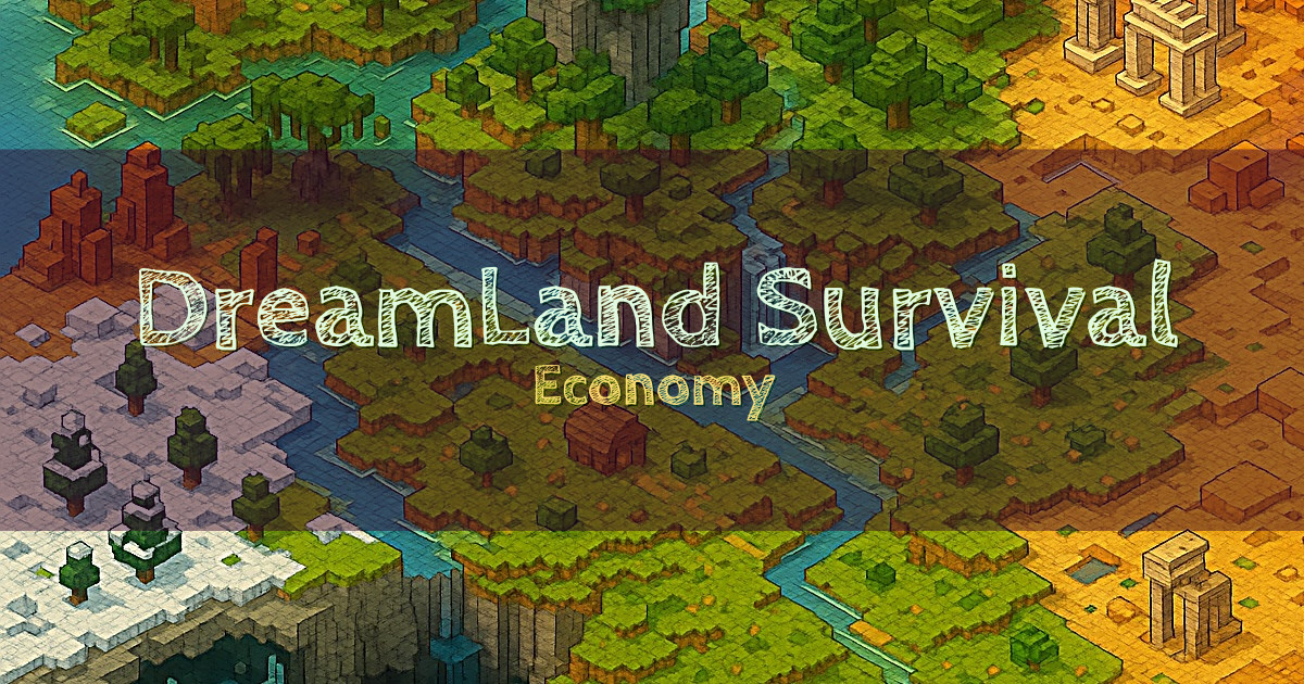 DreamLand Survival Economy Minecraft server