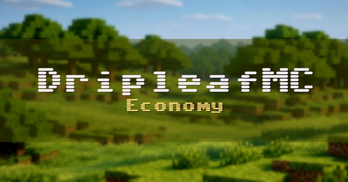 DripleafMC Economy Minecraft server