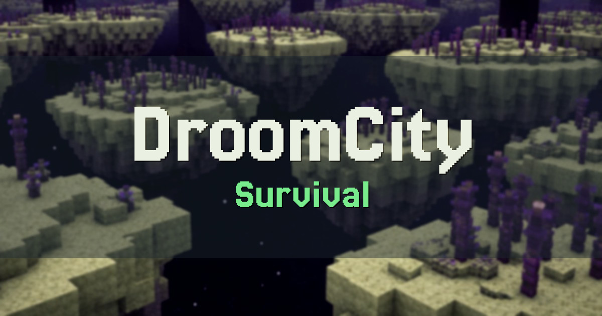 DroomCity Survival Minecraft server