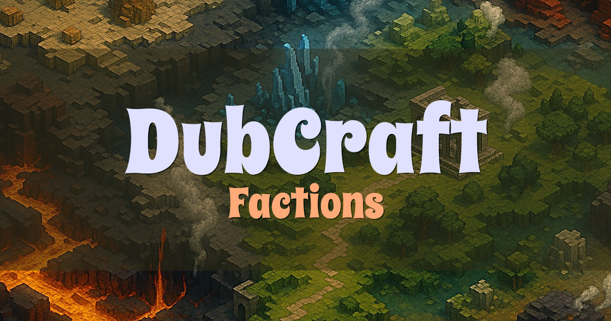 DubCraft Factions Minecraft server