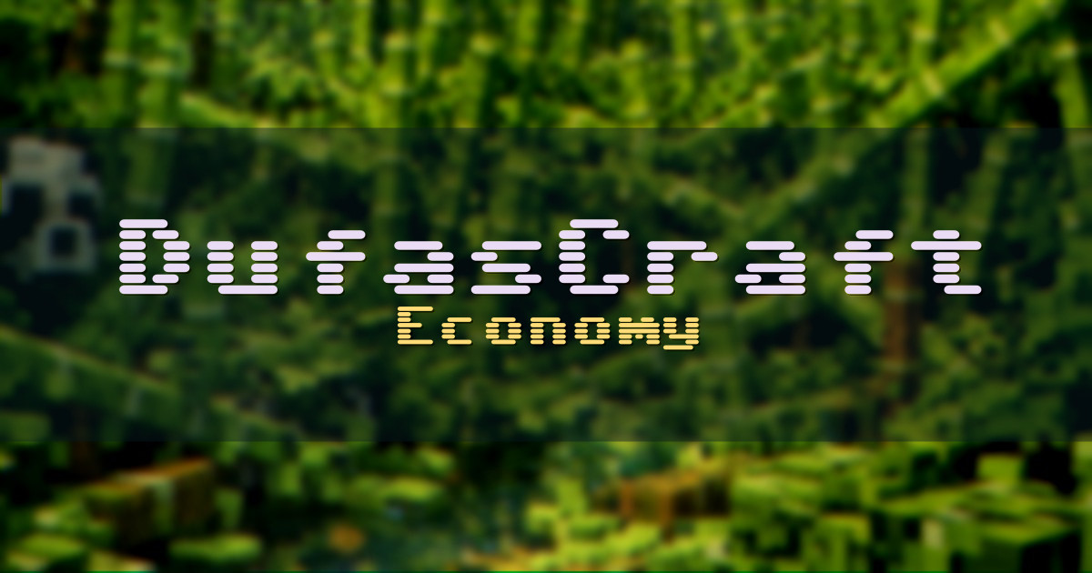 DufasCraft Economy Minecraft server