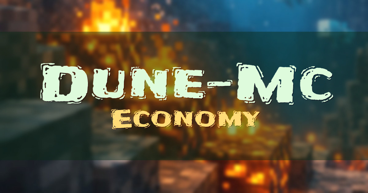 Dune-Mc Economy Minecraft server
