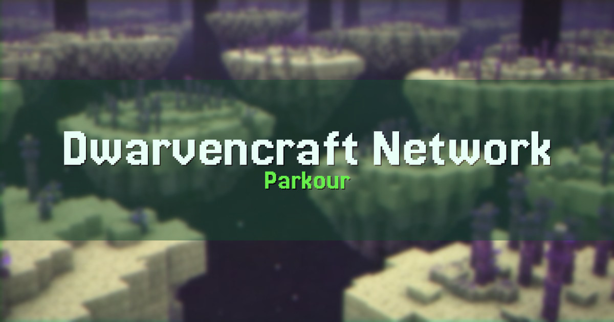 Dwarvencraft Network Parkour Minecraft server