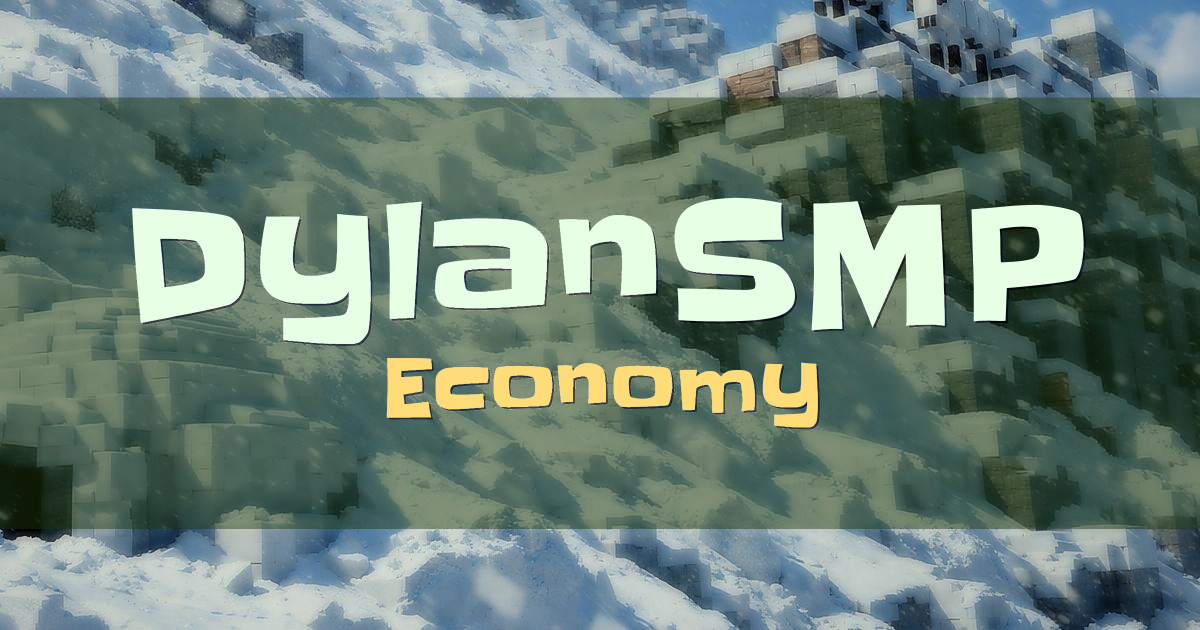 DylanSMP Economy Minecraft server