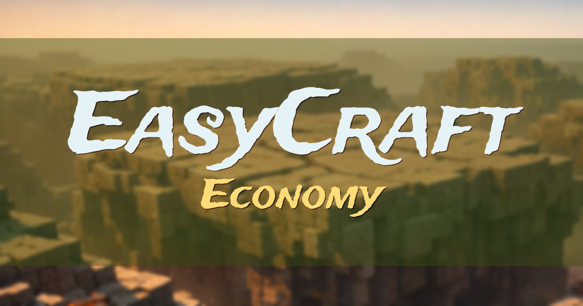 EasyCraft Economy Minecraft server