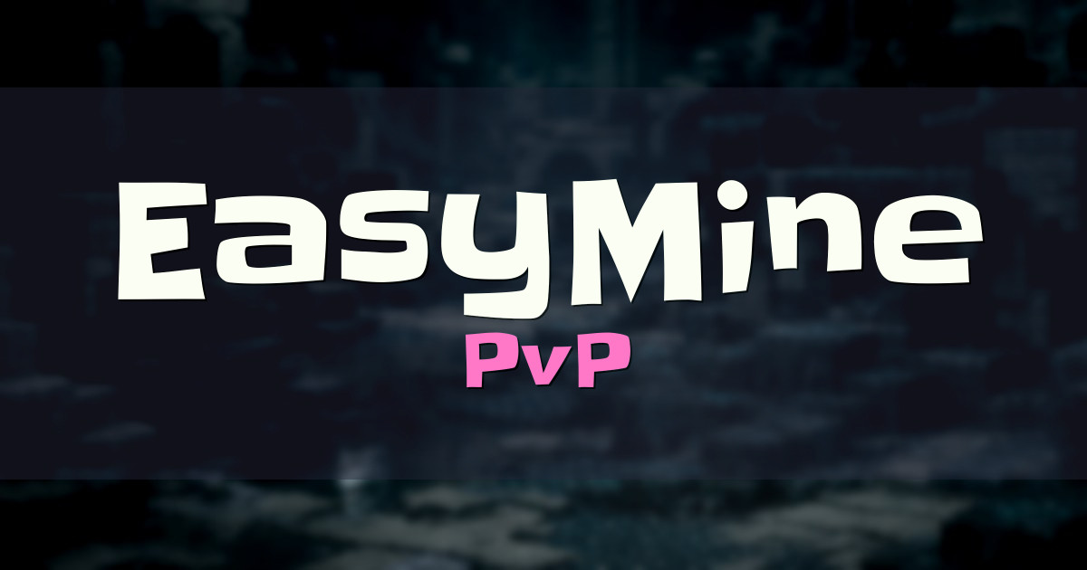 EasyMine PvP Minecraft server