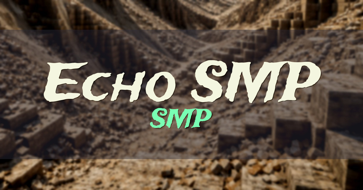 Echo SMP Survival Minecraft server