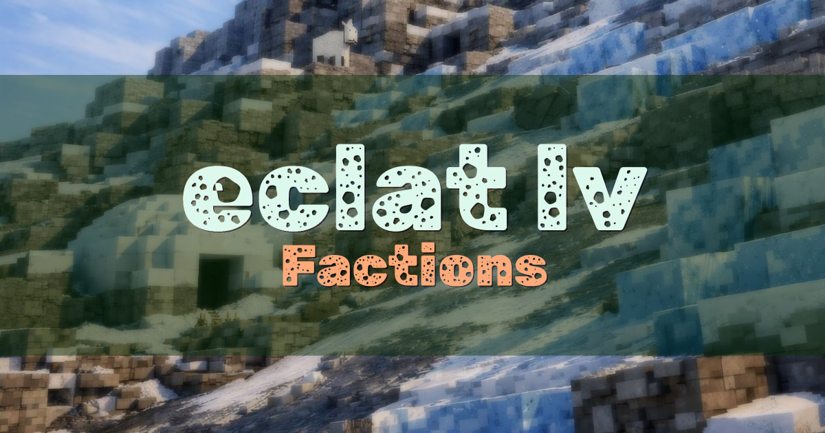 eclat.lv Factions Minecraft server
